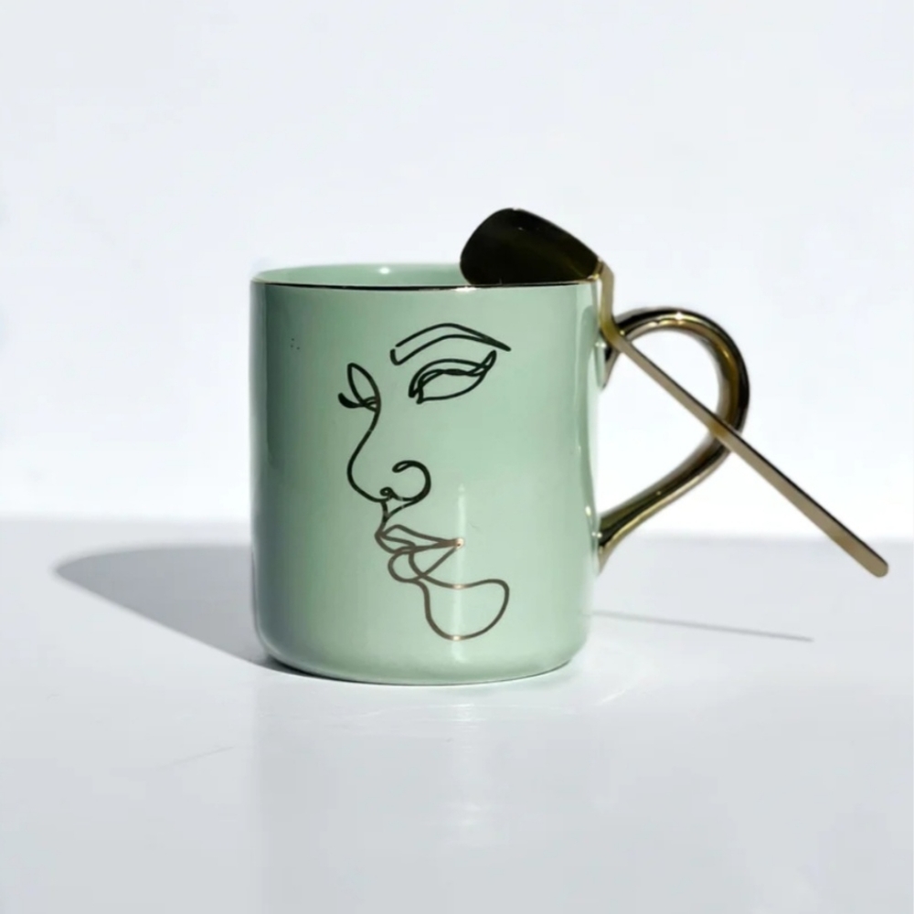 Noure Essentials Mint "Grinch" Ceramic Mug